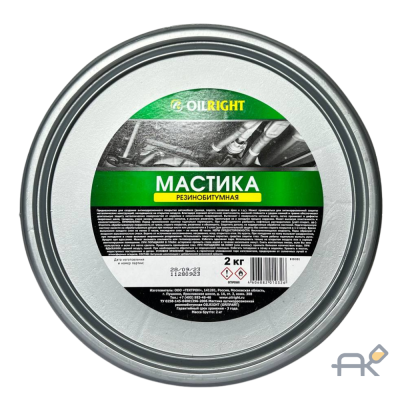 OIL RIGHT Мастика Резинабитумная 2кг
